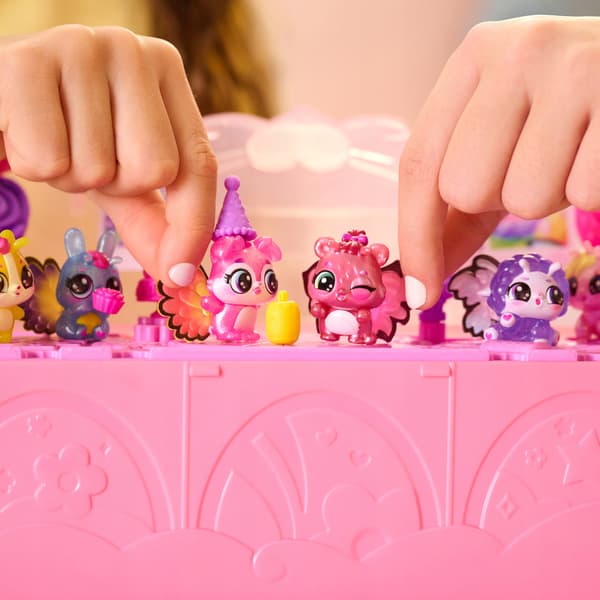 BLOOMABLES HATCHIMALS SET OF 6 BLOOM BASH FIGURES + ACCESSORIES