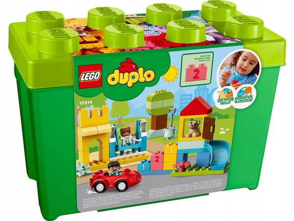 LEGO DUPLO 10914 Deluxe Brick Box + LEGO BAG