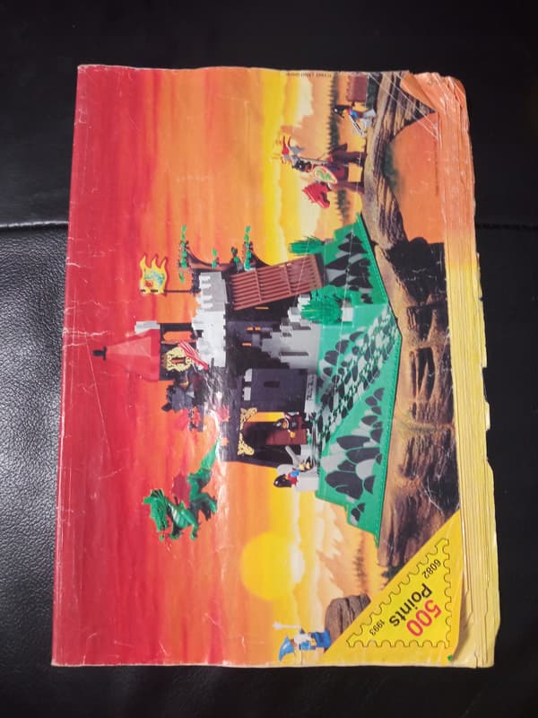 LEGO Castle 6082 Fire Breathing Fortress Instructions