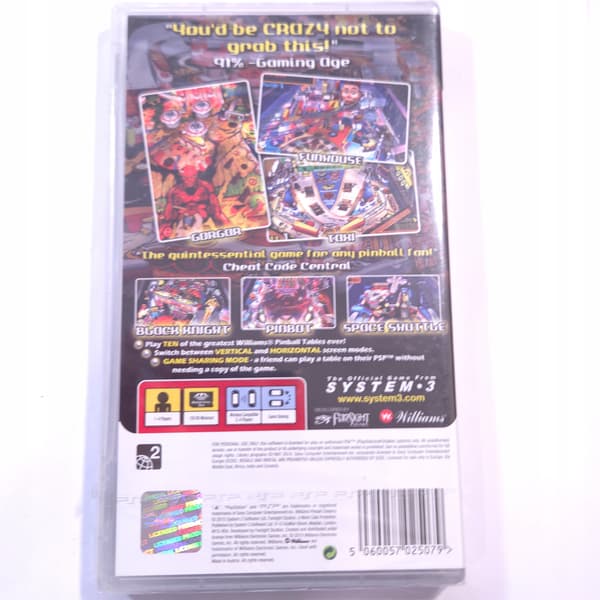WILLIAMS PINBALL CLASSICS / PSP / NEW