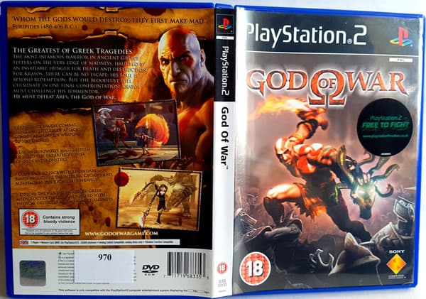 GOD OF WAR PS2 PlayStation 2