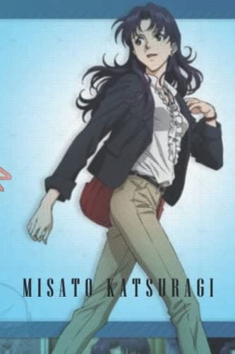 Misato Katsuragi Notebook: Lined Pages Notebook, Small Size, 6x9 inches / 1