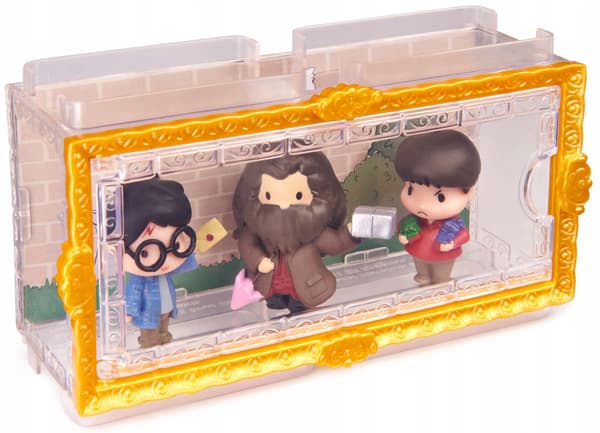 WIZARDING WORLD HARRY POTTER MINI FIGURES SET: HARRY, DUDLEY AND HAGRID