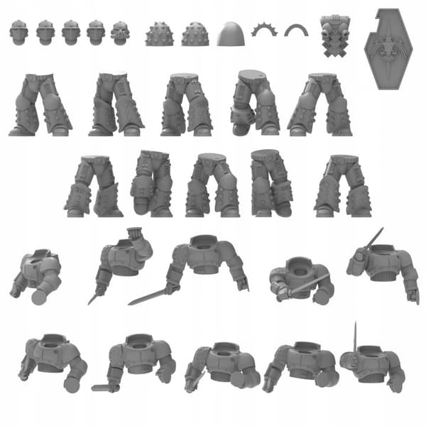 Modular Palatinii Praetorians x5 ThatEvilOne 28 mm
