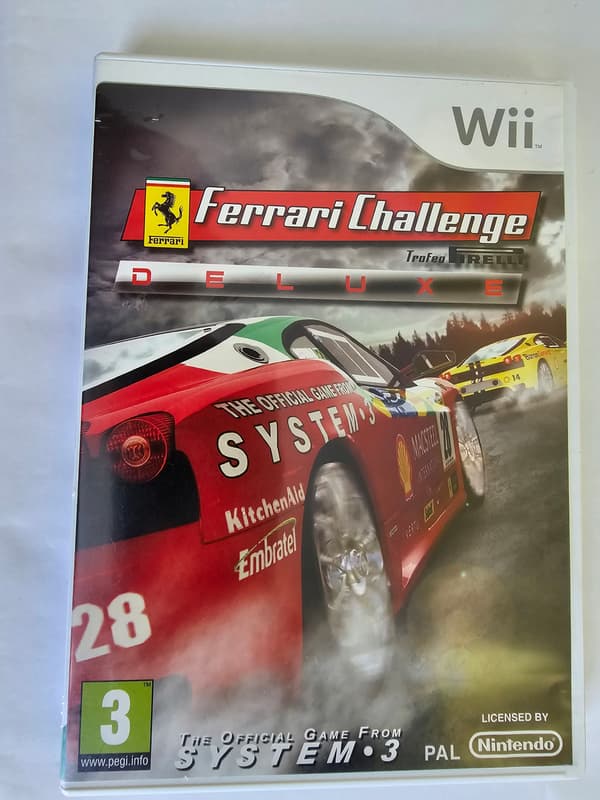 Ferrari Challenge Trofeo Pirelli Deluxe for Nintendo Wii