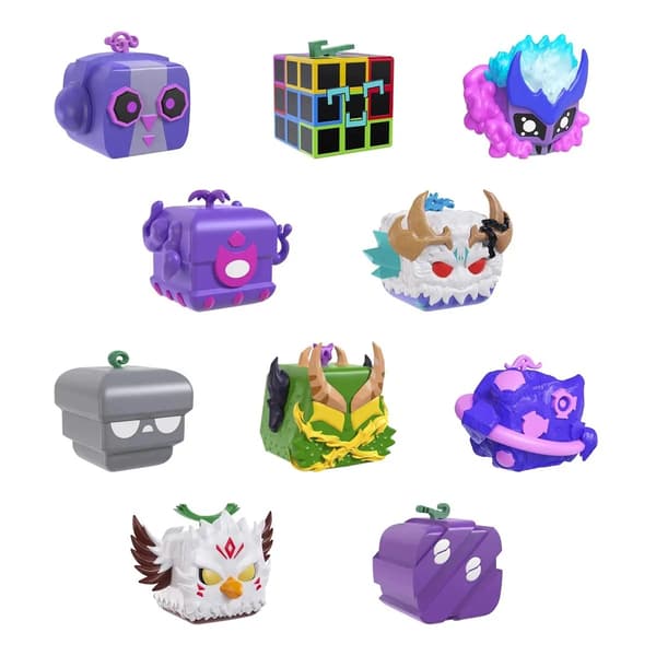 BLOX FRUITS Minifigures 4-pack, Series 3, 3 figures, DLC code