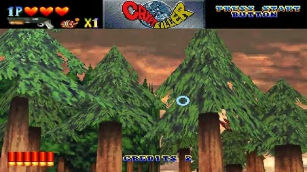 Crypt Killer [PSX], a shooter game