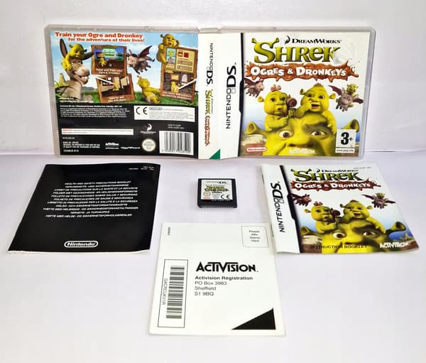 Shrek Babies: Ogres & Dronkeys Nintendo DS 3XA