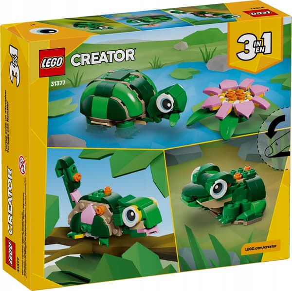 LEGO CREATOR SETS: TURTLE, FROG, SALAMANDER – VIP ANIMALS – FAST DELIVERY WITHIN 24 HOURS