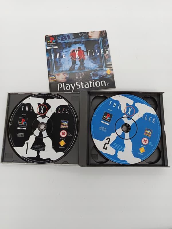 The X-Files PlayStation (PSX) boxed version