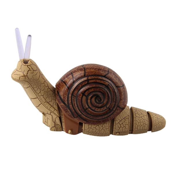 2-pack: Funny IR Remote Control, Fake Squirmy Snail, Prank Toy, Insect Prank