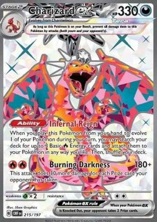 Pokemon Charizard ex