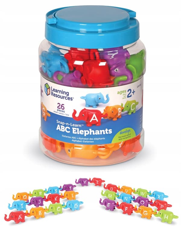 Learning Resources Snap-n-Learn ABC Elephants