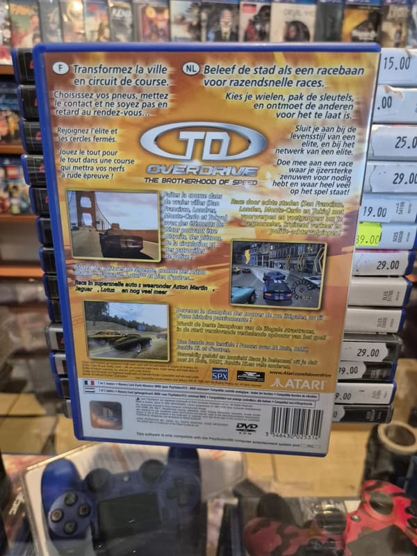 TD OVERDRIVE PS2 / PLAYSTATION 2 /