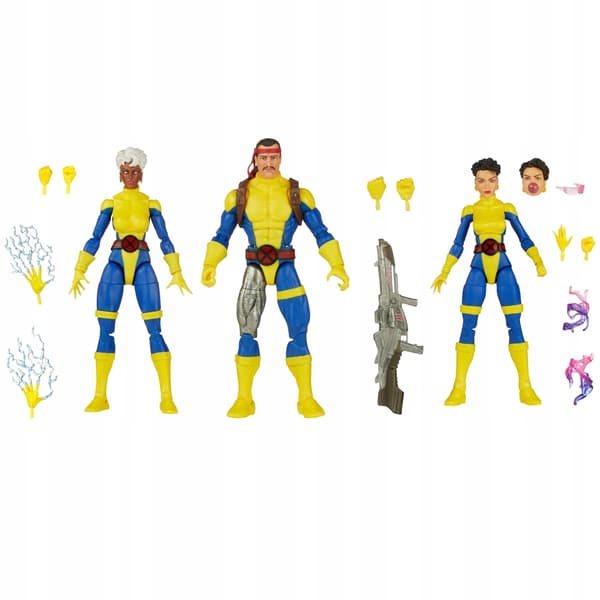 Storm, Forge & Jubilee (X-Men) set from the Marvel Legends range