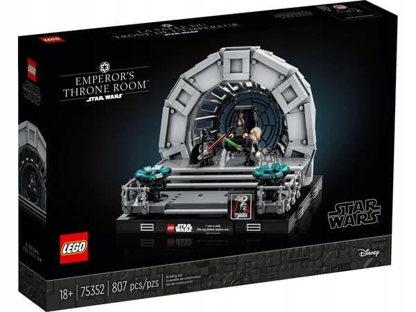 LEGO 75352 Star Wars Diorama: The Emperor’s Throne Room