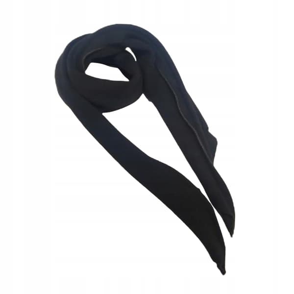 1:6 scale scarf model – Decorative miniature lightweight accessory – Cosplay – Black