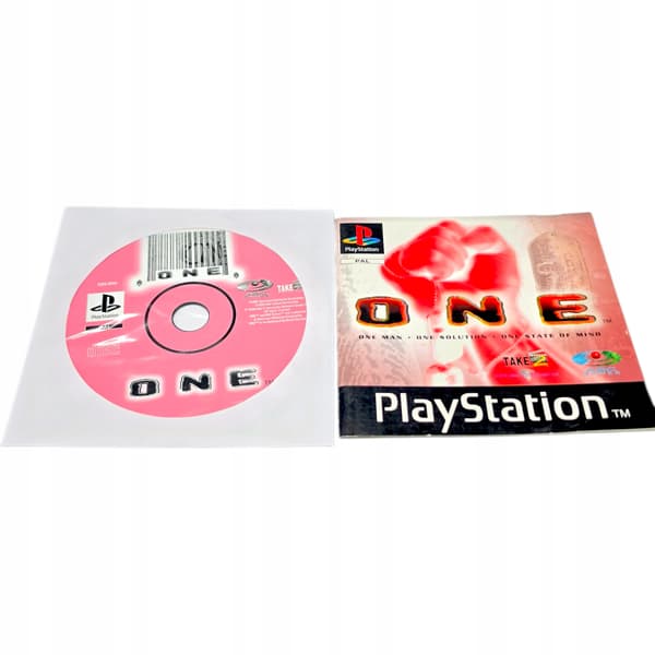 ONE PSX PS1 PlayStation game