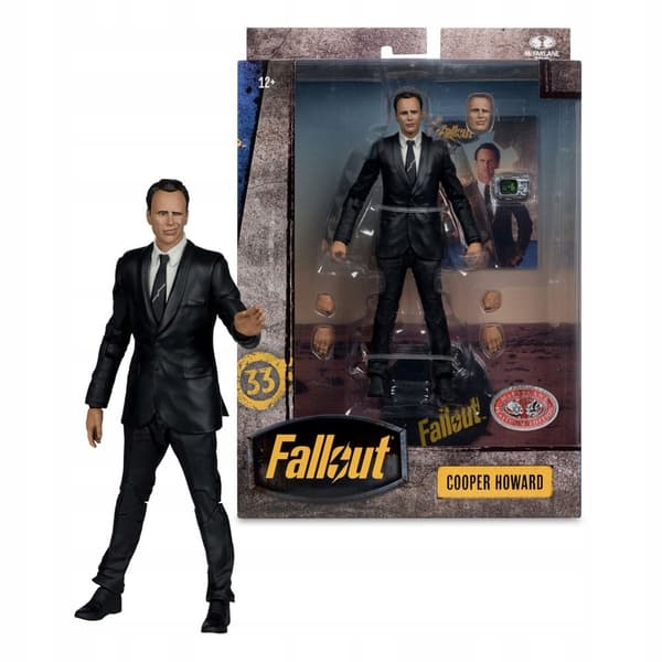 Fallout Cooper Howard Action Figure (Red Platinum Edition) 17 cm