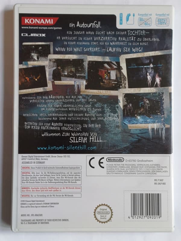 Silent Hill: Shattered Memories, Wii