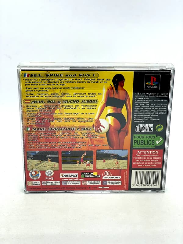 Beach Volleyball PS1 PSX