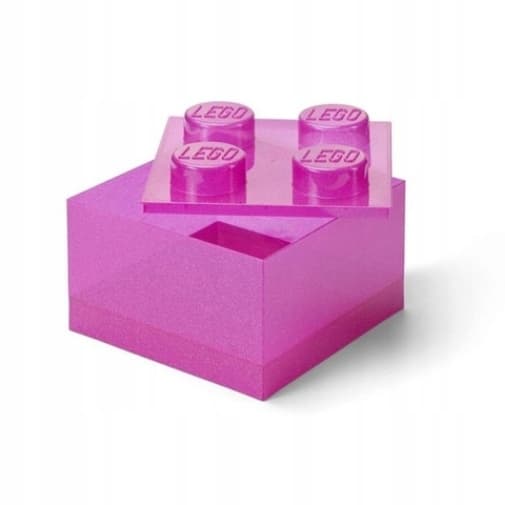 LEGO STORAGE BRICK 4 Studs Brick Storage Box 4+