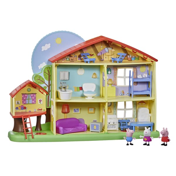 Hasbro Peppa Pig Set: Peppa's Playtime To Bedtime House