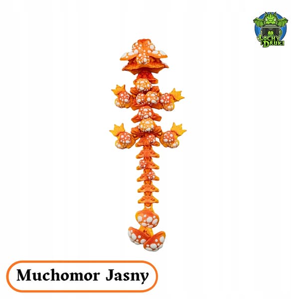 Toadstool Dragon – Articulated 3D Figure – Dungeons & Dragons – Light Edition