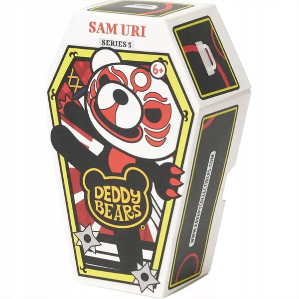 Deddy Bear Sam U. soft toy in a coffin, series 5, 15cm