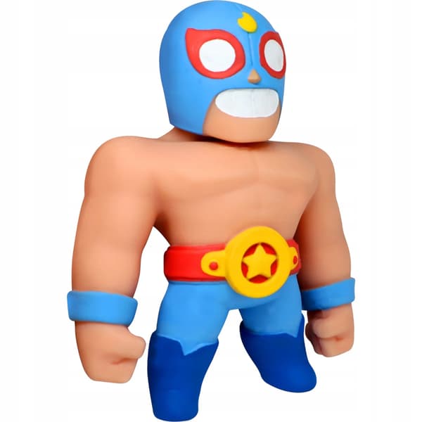 BRAWL STARS MONSTERFLEX STRETCHY RUBBER FIGURINES – ORIGINAL EL PRIMO FIGURINE