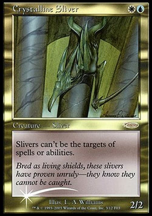 Magic: The Gathering Crystalline Sliver