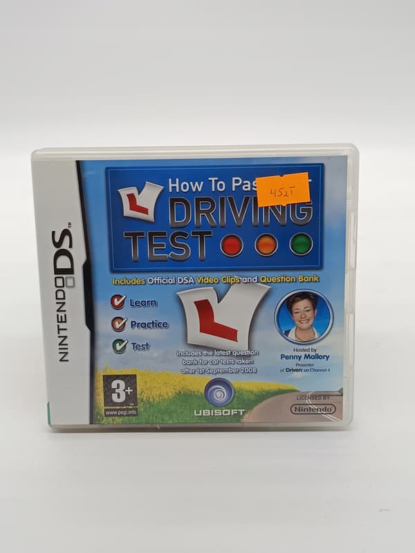 HOW TO PASS THE NINTENDO DS DRIVING TEST