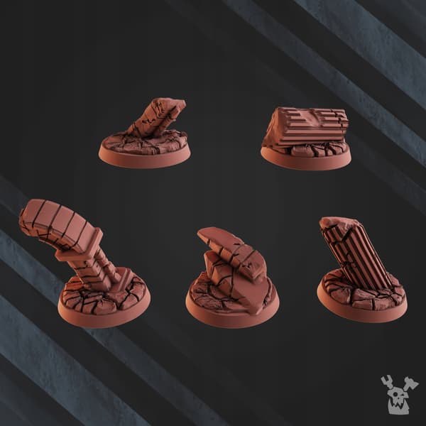 Anfallstrupp från Fire Lizard Warriors-orden x5 Dak