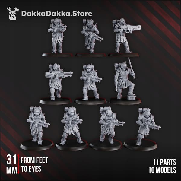 Satellitum Mechguards Squad x5 DakkaDakkaStore
