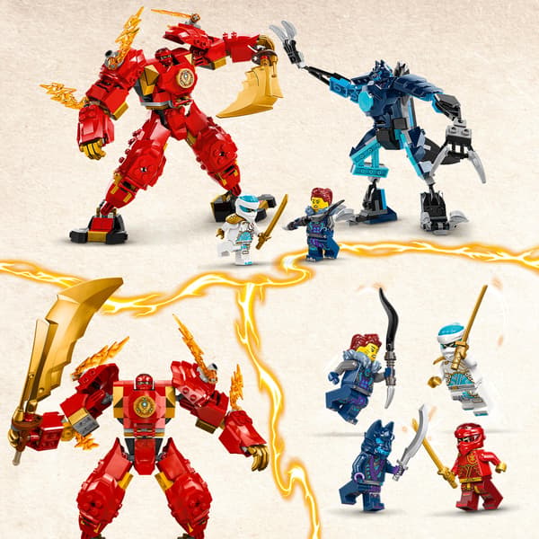 LEGO Ninjago Kai’s Fire Element Robot 71808