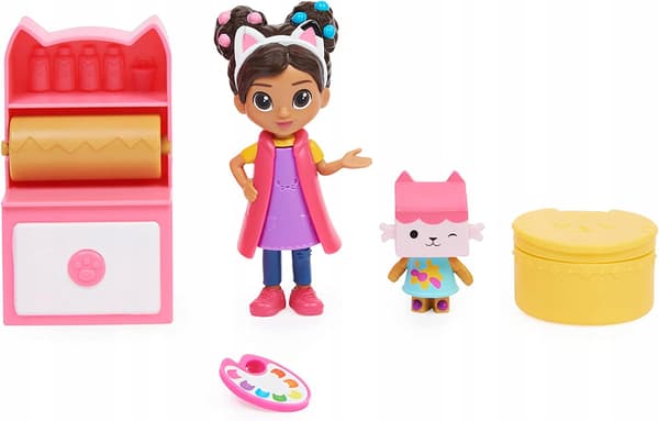 Gabi’s Cat House figurine set, small set, Art Studio