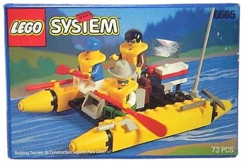 Lego 6665 – River Runners – 100% complete.