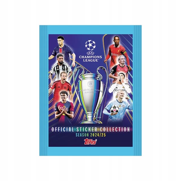 UEFA CHAMPIONS LEAGUE STICKER 2024/2025 MEGA MULTIPACK – 11 PACKETS