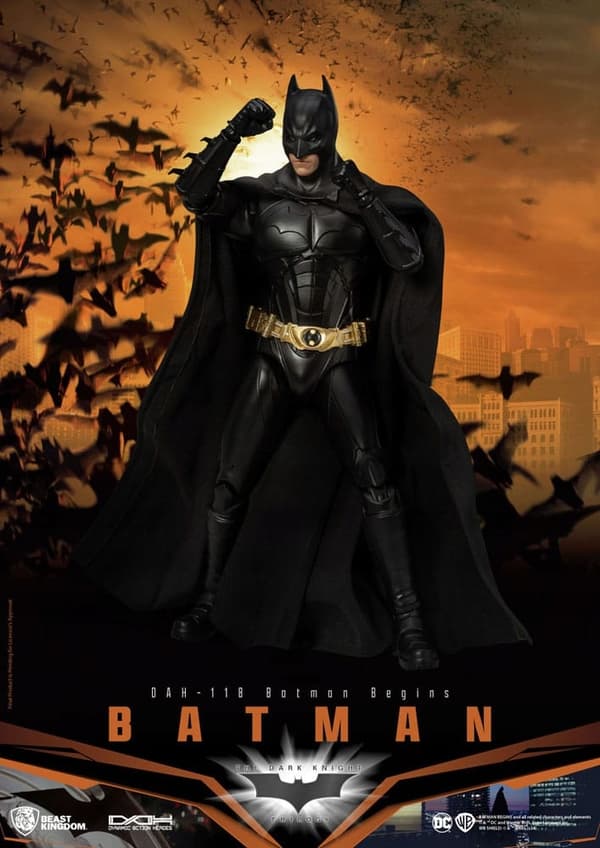 DC Comics Dynamic 8ction Heroes Action Figure 1/9 Batman (Batman Begins) 21