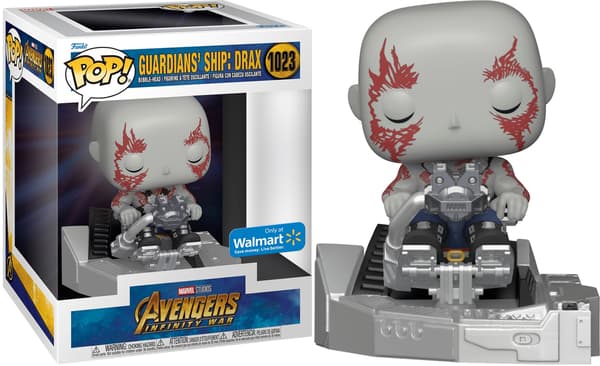 FUNKO POP! 1023 MARVEL AVENGERS GUARDIANS SHIP DRAX DLX