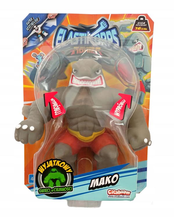 Elastikorps Fighter MAKO Glowing 16 Figurine – a gift for a boy