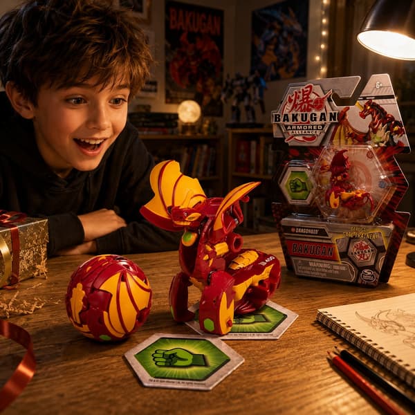 Bakugan Dragonoid Action Figure – Transformable, Armoured Alliance Series