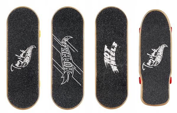 Hot Wheels Skate HVM14 Fingerboard Set – 4 skateboards for tricks