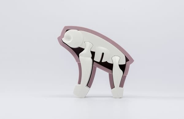 HalfToys Magnetic Fold-out Sloth with a book