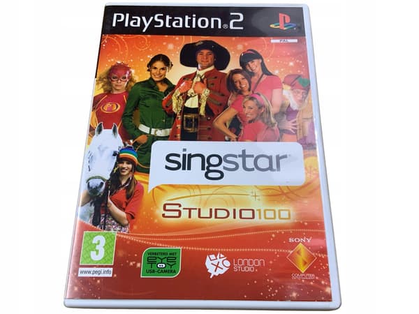 SINGSTAR STUDIO 100 ‘Ideal’ disc – PS2 bundle