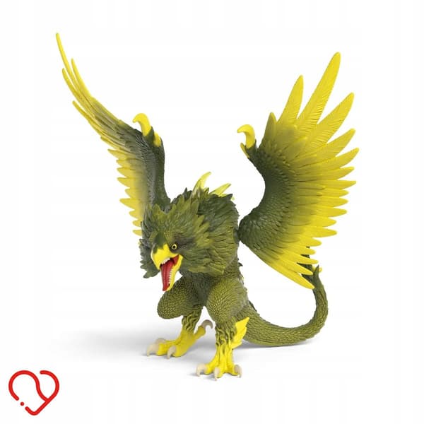 SCHLEICH ELDRADOR RAPTOR JUNGLE GUARD 70854 FIGURINE WITH WINGS