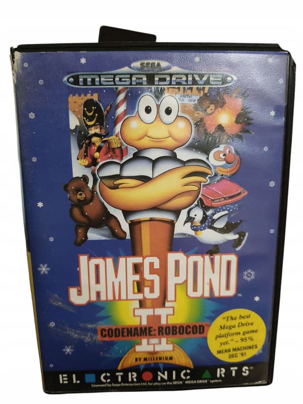 SEGA MEGA DRIVE JAMES POND CODENAME ROBOCOD II / ACTION / PLATFORMER
