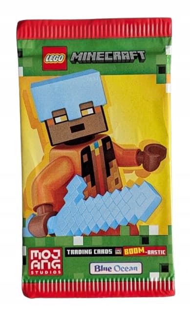 LEGO Minecraft Series 2 Boom-Bastic Cards – 8 packets – NEW
