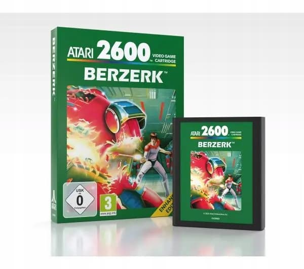 Atari 2600+ game – Atari Berzerk Enhanced Edition – Shooter