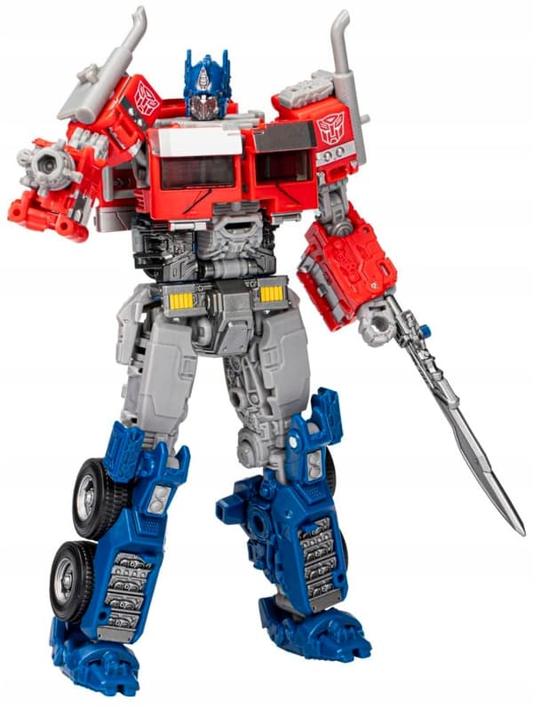 Hasbro Transformers Buzzworthy Bumblebee Optimus Prime figurine, 16.5 cm